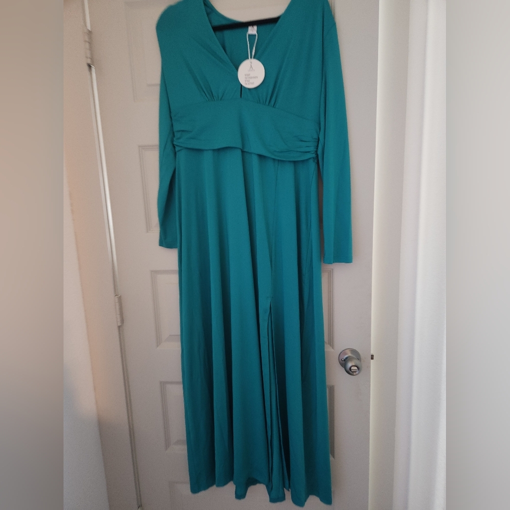 Sold XL aqua new with tags dress